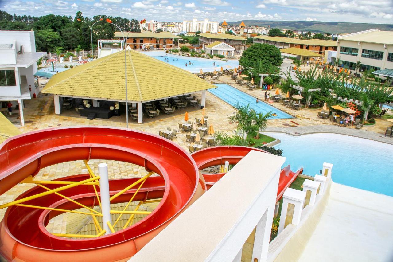 Di Roma Lacqua Caldas Novas Park 24H, Com Roupas De Cama E Banho Exterior photo